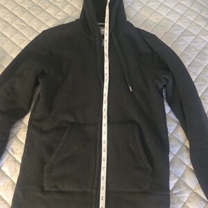 Lands' End Black Pullover Hoodie